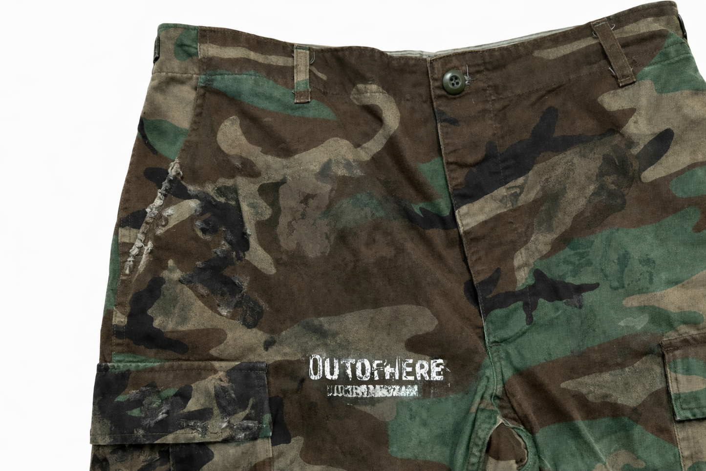 Cargo Pants Woodland Custom – Outofhere